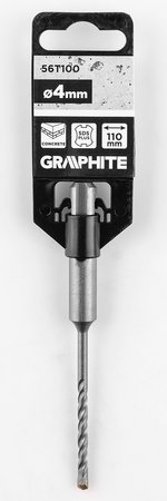 Wiertło do betonu SDS Plus z podwójną spiralą 4 x 110 mm