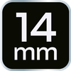 Nasadka udarowa 1/2", 14 x 38mm, Cr-Mo