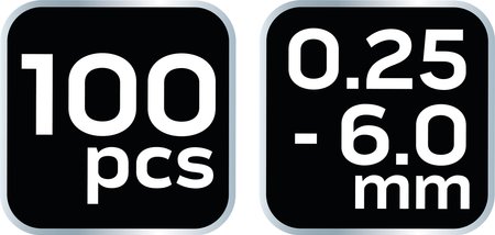 Koszulki termokurczliwe "samolutujące", 100 szt. (0.25 - 6.0 mm)