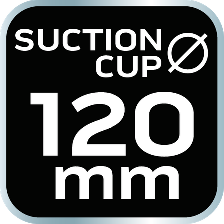 Przyssawka do szyb podwójna, 80 kg
