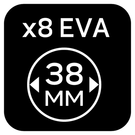 Podkładki filcowe i piankowe EVA samoprzylepne, mix, 125 szt.