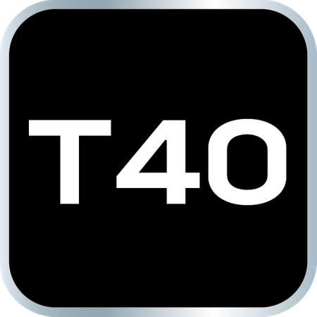 Nasadka udarowa T40, 1/2"
