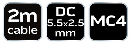 Przedłużacz solarny kabel DC 5.5*2.5, długość 2 m