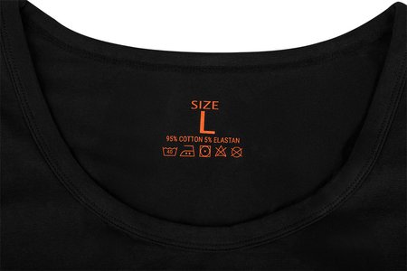 Podkoszulka 2-pack, biała, czarna, rozmiar L