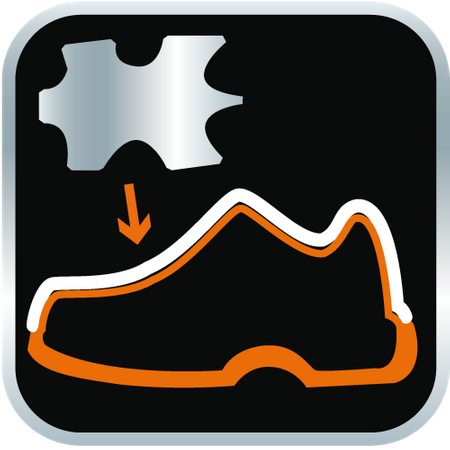 Trzewiki robocze damskie, S3 SRC, skórzane, metal free, rozmiar 41, CE