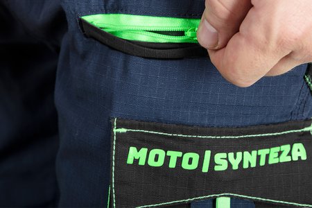 Spodnie robocze Motosynteza, 100% bawełna rip stop, rozmiar XXXL