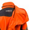 Kurtka robocza ostrzegawcza softshell z kapturem, pomarańczowa, rozmiar S
