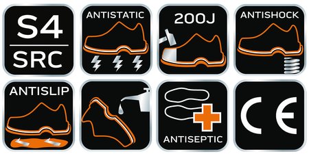 Kalosze robocze PRO S4 SRC, rozmiar 44