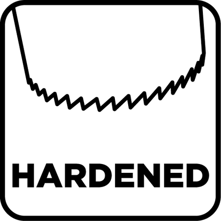 Otwornice do drewna 26 - 63 mm, h 25 mm zęby hartowane, zestaw 7 szt.