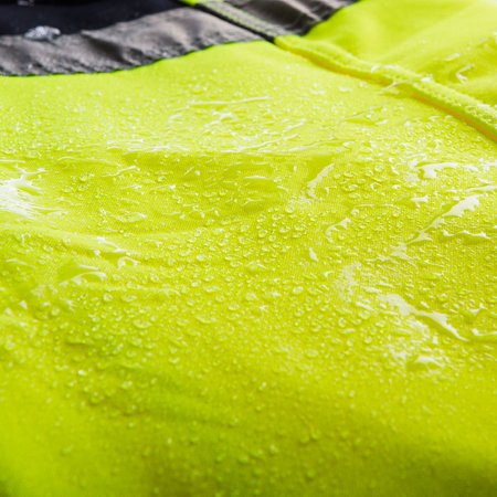 Spodnie robocze ostrzegawcze softshell, żółte, rozmiar XXXL