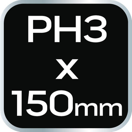 Wkrętak krzyżowy 1000V, PH3 x 150 mm