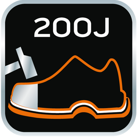 Trzewiki robocze S3 SRC, bez metalu, szare, rozmiar 40