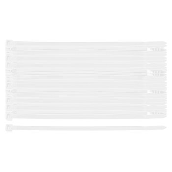 Opaski zaciskowe EXTREME 4.8 × 150 mm, białe, 100 szt.