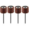 Taśma szlifierska 12.7 mm, K60, K80, K120, K240, zestaw 100 szt, + trzpień 3.2 mm, 2 szt.