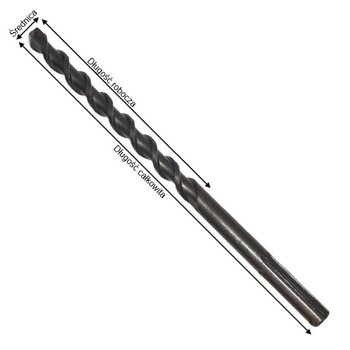 WIERTŁO ECONOMY SDS-MAX 40*570/450MM