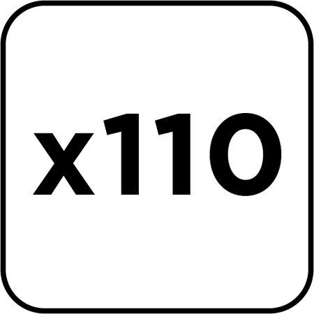 Tarcza tnąca, korundowa do metalu/INOX 125 x 1.0 x 22.2 mm, 41 A60-T-BF, 110 sztuk, kartonik