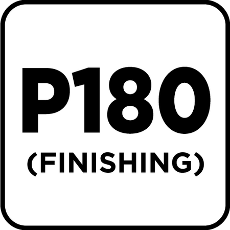 Krążki ścierne na rzep 125 mm, P180, 5 szt., z 8 otworami