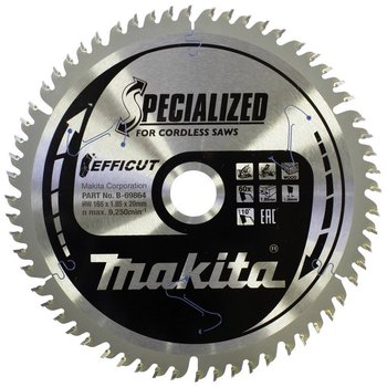 PIŁA SPIEKOWA 'EFFICUT' 165*20*60Z DO DREWNA,  MDF, LAMINAT