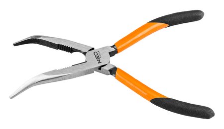 Szczypce wydłużone wygięte 200 mm