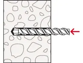 Fischer Kołek Uniwersalny UX 8x50 R S z Wkrętem (25 szt.) 94760