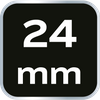 Nasadka sześciokątna 1/2", 24 mm