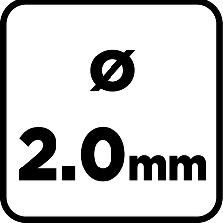 Wiertło do metalu HSS, DIN 340, przedłużane, 2 mm, 3 szt.