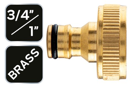 Przyłacze do kranu  3/4"- 1", mosiężne