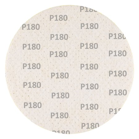 Krążki ścierne, perforowane, na rzep z otworami 225 mm, P180, 5 szt.