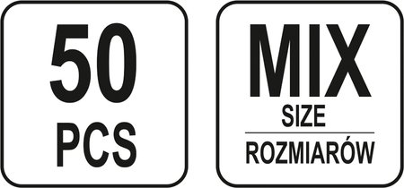 ZESTAW SZYBKOZŁĄCZY ELEKTRYCZNYCH 50SZT