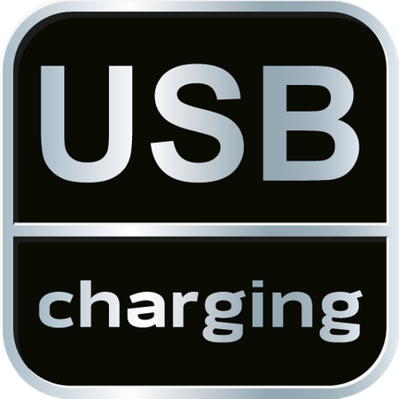 Czapka z latarką LED, granatowo-szaro-zielona PREMIUM