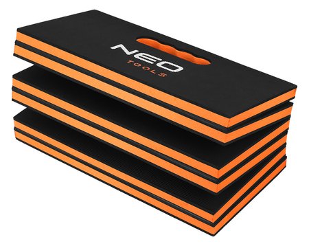 Składana mata do pracy pod samochodem, 1200 x 400 x 23 mm, 3 warstwy