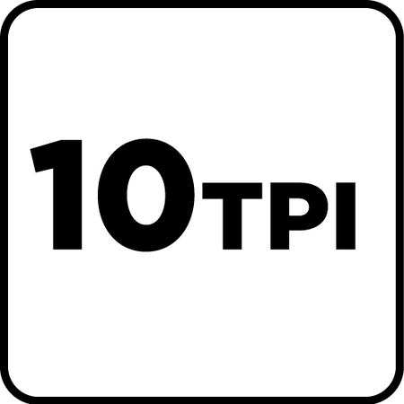 Brzeszczot do urządzenia wielofunkcyjnego, do cięcia wgłębnego, 10TPI, HCS, 65 mm