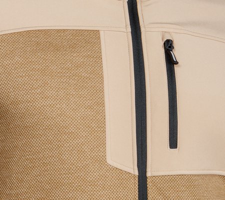 Bluza softshell OUTDOOR, beżowa, rozmiar XL