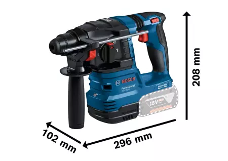 Bosch GBH 185-LI Młot udarowo-obrotowy akumulatorowy SDS plus 18V (solo, w kartonie)