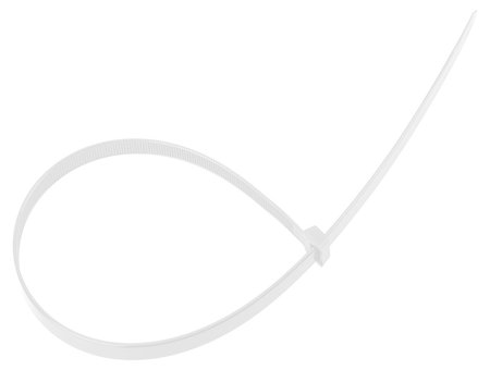 Opaski zaciskowe EXTREME 7.6 × 300 mm, białe, 50 szt.