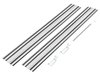 Szyny prowadzące 2 x 700 mm, łącznik, 2 zaciski