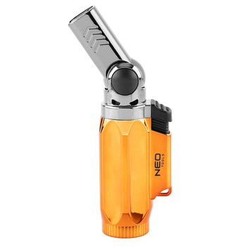 Mikropalnik gazowy z zapłonem piezo, 360st., regulacja płomienia, pojemność 3g