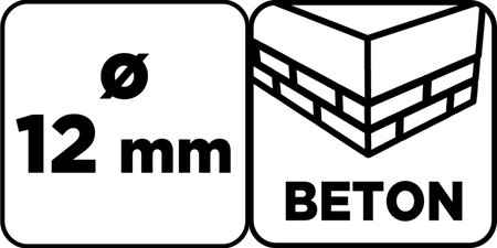 Wiertło do betonu 12 x 200 mm