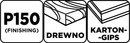 Papier ścierny żółty 230 x 280 mm, P150