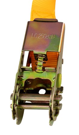 Pas mocujący z grzechotką 25 mm x 3 m, wytrzymujący 500 kg PES