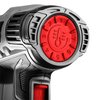 Opalarka 2000W, zakres temperatur:I: 50ºC, II: 50-550ºC, III: 50-550ºC,walizka