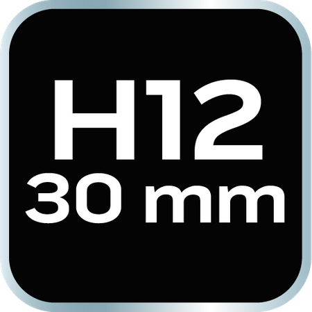 Końcówka HEX 12 x 30 mm, S2 x 2 szt.