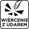 Otwornica widiowa 80 mm z adapterem HEX oraz wiertłem pilotującym