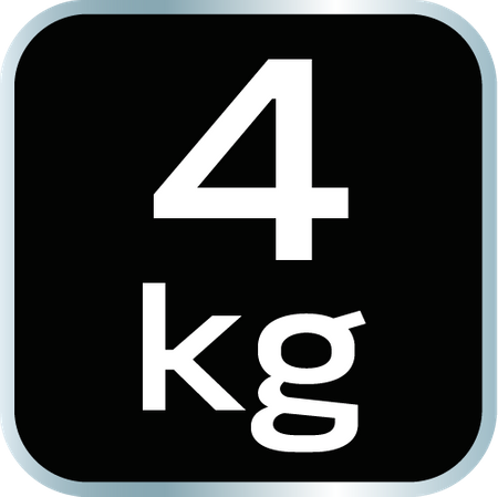 Młotek ślusarski 4 kg, trzonek z włókna szklanego