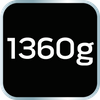 Młotek bezodrzutowy 1360 g, monolityczna konstrukcja