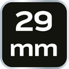 Nasadka sześciokątna długa 1/2", 29 mm