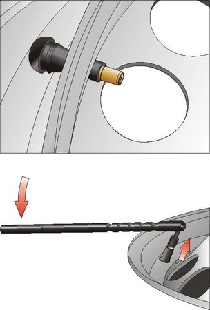 PRZECIĄGACZ DO ZAWORÓW GUMO.