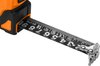 Miara zwijana stalowa Super Black 5 m x 19 mm, auto blokada, dwa przyciski stop, magnes