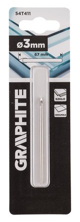 Wiertło do szkła 3 mm