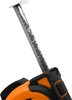 Miara zwijana stalowa Super Black 3 m x 16 mm, auto blokada, dwa przyciski stop, magnes